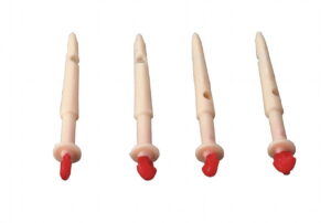 Sztyfty jednorazowe do rozszerzania strzyków, 10 szt. Kaniula strzykowa