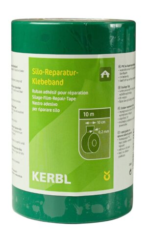 Folia naprawcza do balotów, zielona, 10 m, Kerbl