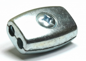 ZŁĄCZKA DRUTU I  PLECIONKI 6,5MM