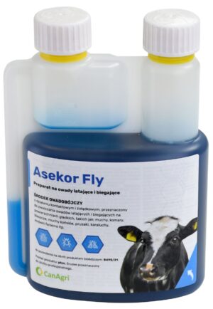 Asekor FLY niebieski 600ml CA