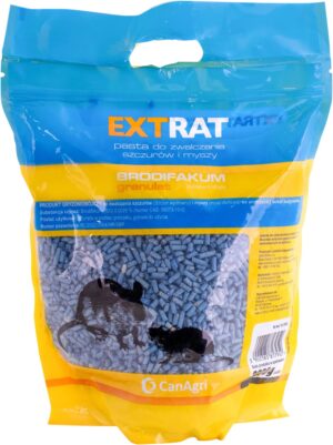 Przejdź na początek galerii Trutka na myszy i szczury, granulat 3 kg, brodifakum, Extrat.