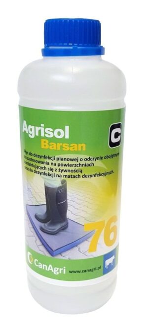 Prepar do mat dezynfekcyjnych Agrisol Barsan 0,9kg
