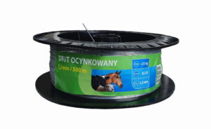 DRUT OGRODZENOIWY OCYN. 1,2MM X 500M CANAGRI