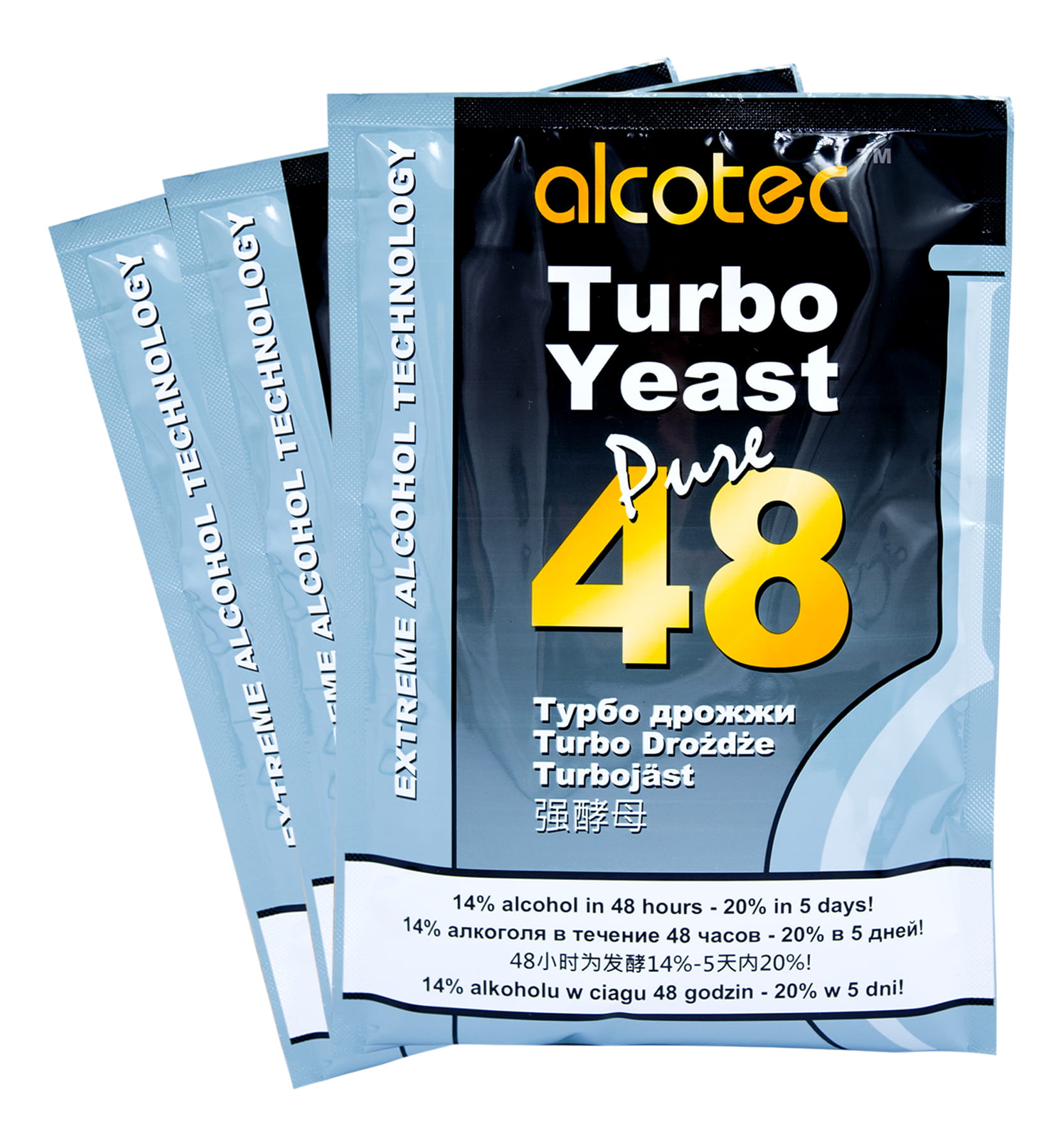 DROŻDŻE ALCOTEC 48 PURE TURBO