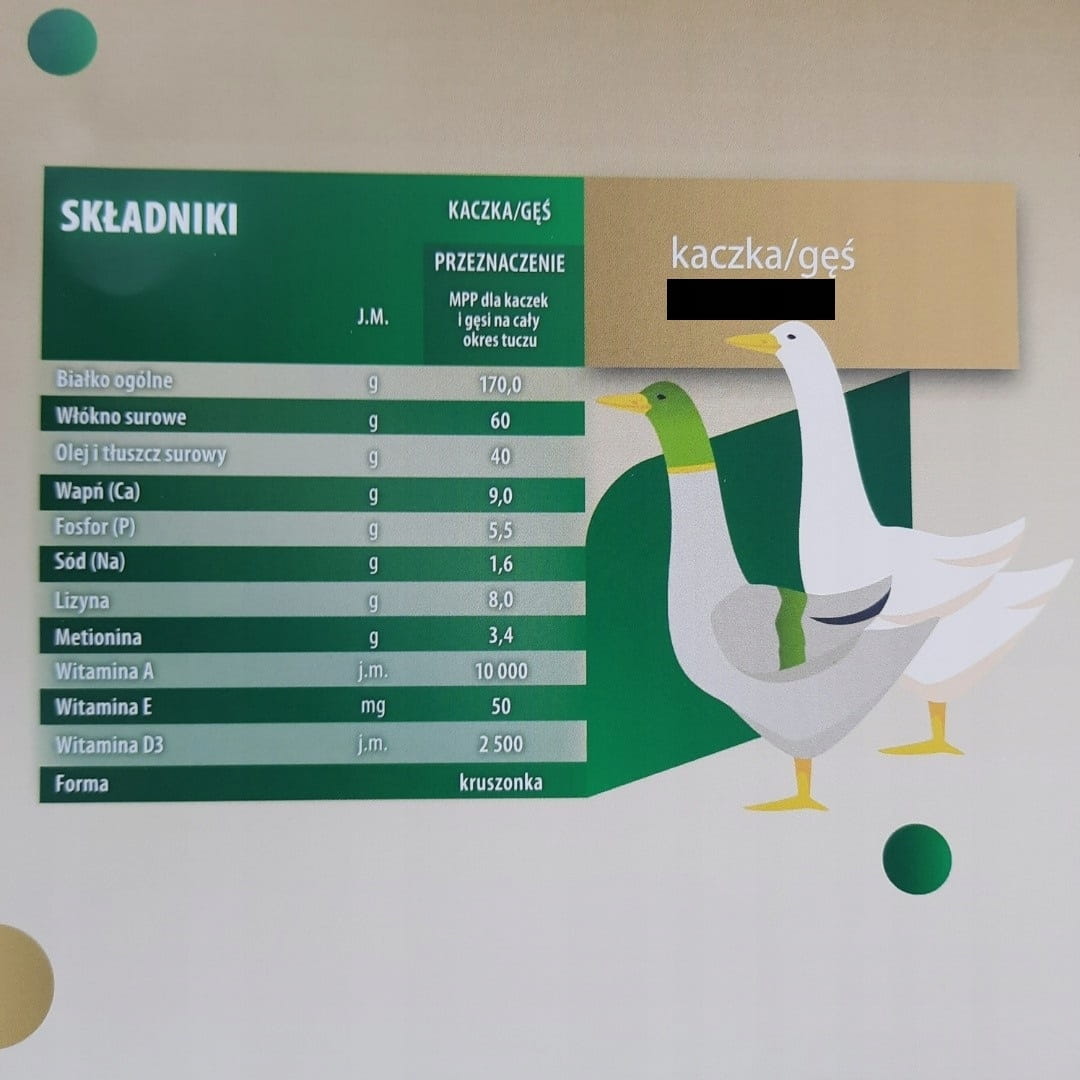 KACZKA GĘŚ 2 EKOPLON 1KG - obrazek 2