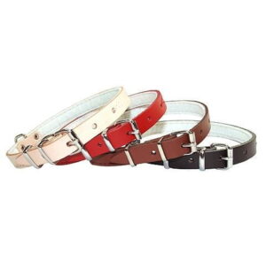 OBROŻA SKÓRA BRĄZ 30/63CM