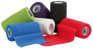 Samonośny bandaż EquiLastic 10cm niebieski CA