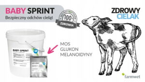 Baby sprint 300g  preparat przeciwbiegunkowy u cieląt