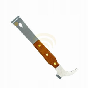 BARĆ DŁUTO NIERDZEWNE W OPRAWIE Z HAKIEM