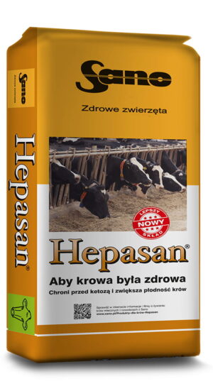 SANO HEPASAN NON GMO 25KG ochrona wątroby, problemy trawienne u krów