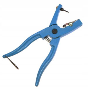 KOLCZYKOWNICA UNIWERSALNA METALOWA Z DWOMA IGŁAMI