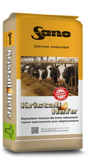 SANO KRYSTALL  HEFE NON GMO 25 KG ŻYWE KUL DROŻDZY drożdże dla krów, bydła