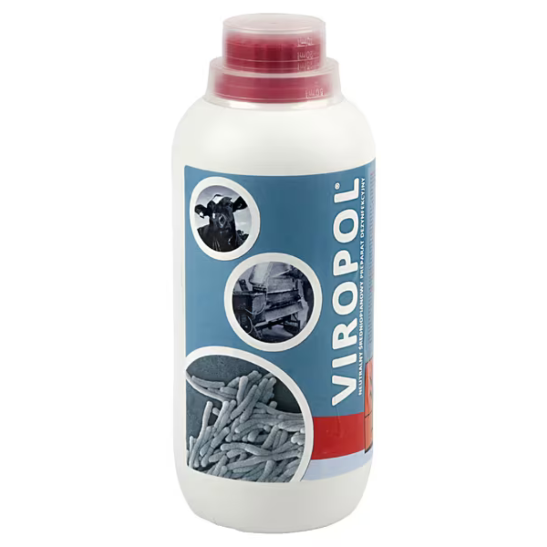 Preparat dezynfekujący o działaniu biobójczym Viropol 1l