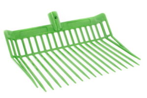 Widły do stajni Premium, bez trzonka, zielony, Kerbl