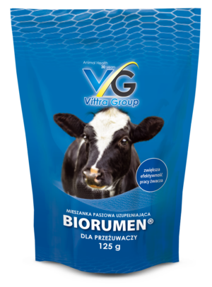 BIORUMEN - MIESZANKA MINERALNA PASZOWA DLA PRZEŻUWACZY 125 G - VITTRA