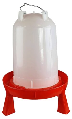 Poidło dla drobiu 14 litrów, zakręcane, z nóżkami