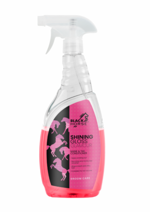Shining Gloss Glamour Black Horse - 750ml odżywka do grzywy i ogona
