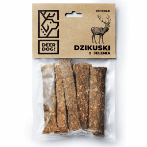 Dzikuski z jelenia Deer Dog 100g HS
