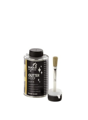 Glitter hoof - olej do kopyt z brokatem - Black Horse