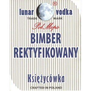 ETYKIETY NA BIMBER- RETRYFIKOWANY- KSIĘŻYCÓWKA