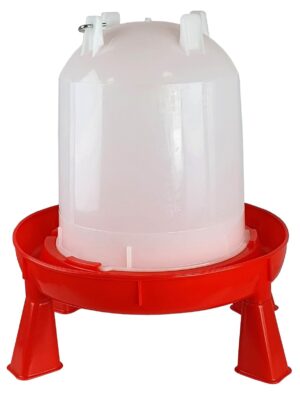Poidło dla drobiu 11 litrów, zakręcane, z nóżkami