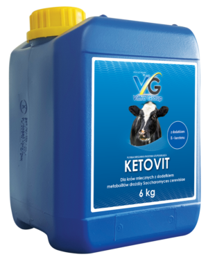 Ketovit 25kg preparat energetyczny przeciw ketozie dla krów - Vittra