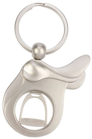 Breloczek HR Siodło z żetonem do koszyka