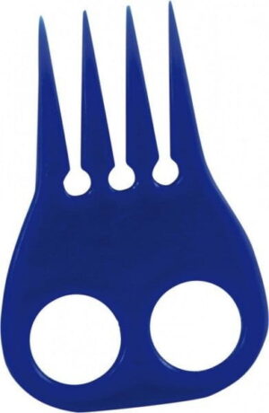 Grzebyk York do koreczków niebieski