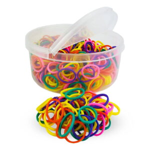 Gumki York do grzywy w pudełku kolorowe