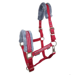 Kantar Horsenjoy Horse Star czerwony Cob