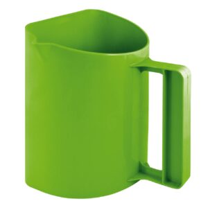 Miarka do paszy plastikowa jasnozielona 2 kg