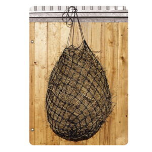 Siatka na siano duża York z drobn oczkami czarn HS