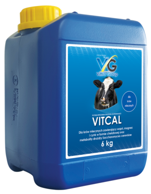 VITTRA VITCAL 6 KG dodatek zywieniowy z wapniem , niedobór wapnia u krów, cieląt